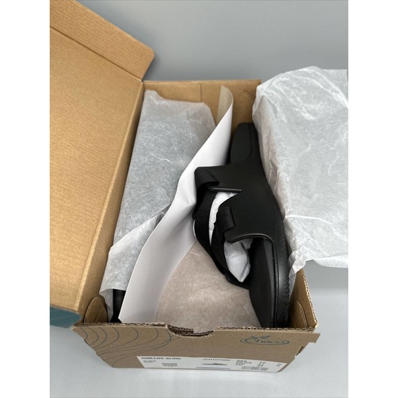 Chaco Chillos Slide Black/Black‎ Comfort Sandal JCH107089 Men's US Sz 12 - Picture 7 of 7
